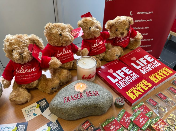 Believe Organ Donor Support event display